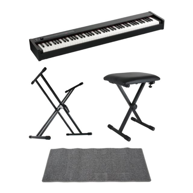 IKTMI 電子ピアノ 88鍵盤 ハンマーアクション鍵盤 木製 ピアノ 88鍵 3