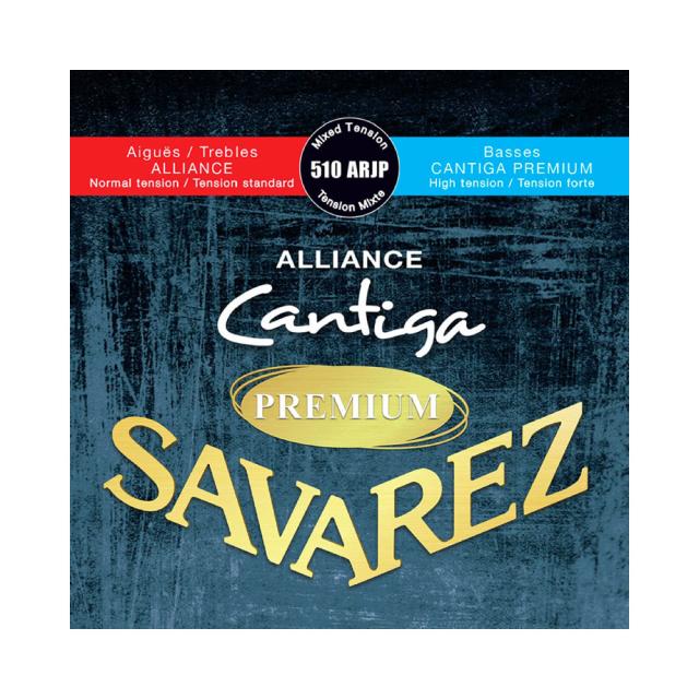 サバレス クラシックギター弦 SAVAREZ 510 ARJP Mixed tension ALLIANCE / Cantiga PREMIUM×3セット アリアンス カンティーガ