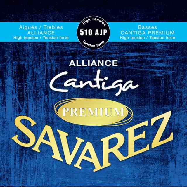 サバレス クラシックギター弦 SAVAREZ 510 AJP High tension ALLIANCE / Cantiga PREMIUM×6セット アリアンス