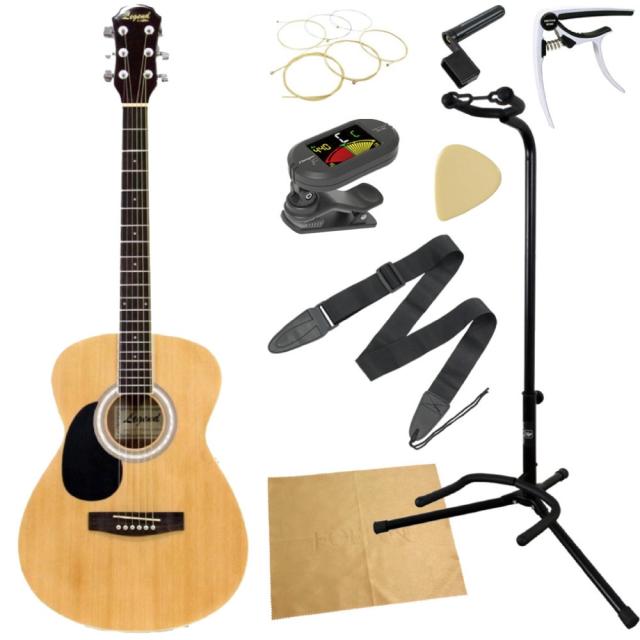 LEGEND FG-15 LH N 左利き用アコースティックギター 入門9点 初心者セットの通販は 18,630円