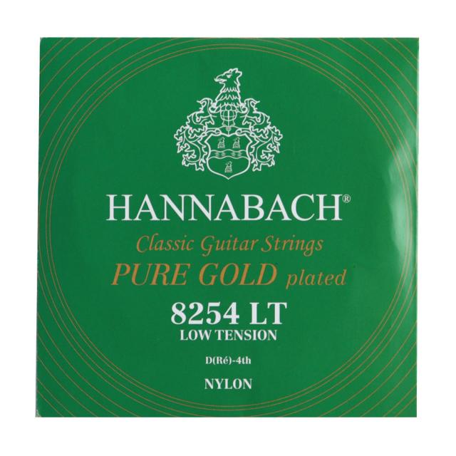ハナバッハ クラシックギター弦 バラ弦 4弦 6本セット HANNABACH ローテンション Pure Gold LT4 8254LT GREEN 緑 グリーン ギター弦の通販は