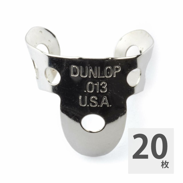 JIM DUNLOP 33R013 Nickel Silver Fingerpicks フィンガーピック×20枚の通販は 5,312円