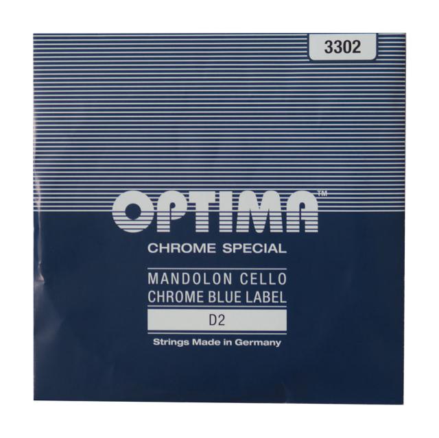 Optima Strings 2D No.3302 BLUE 2弦 バラ弦 マンドロンチェロ弦×3セット