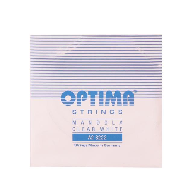 Optima Strings A2 3222 CLEAR WHITE 2弦 バラ弦 マンドラ弦×3セット