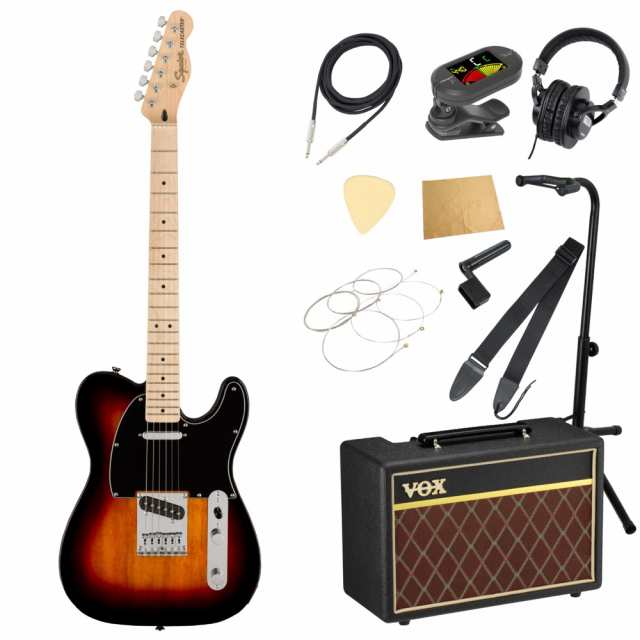 スクワイヤー/スクワイア Squier Affinity Series Telecaster 3TS エレキギター VOXアンプ付き 入門11点 初心者セット