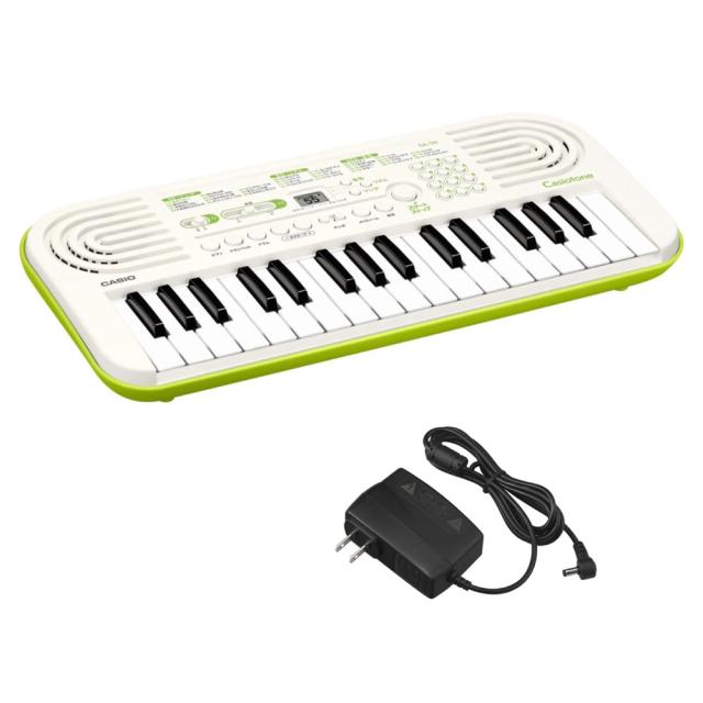 カシオ CASIO SA-50 Casiotone 32ミニ鍵盤 電子ミニキーボード ホワイト 純正アダプター付き 7,029円