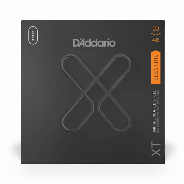 ダダリオ D’Addario XTE1046-3P XT Nickel Regular Light エレキギター弦 3セットパック×2パック（6SET）