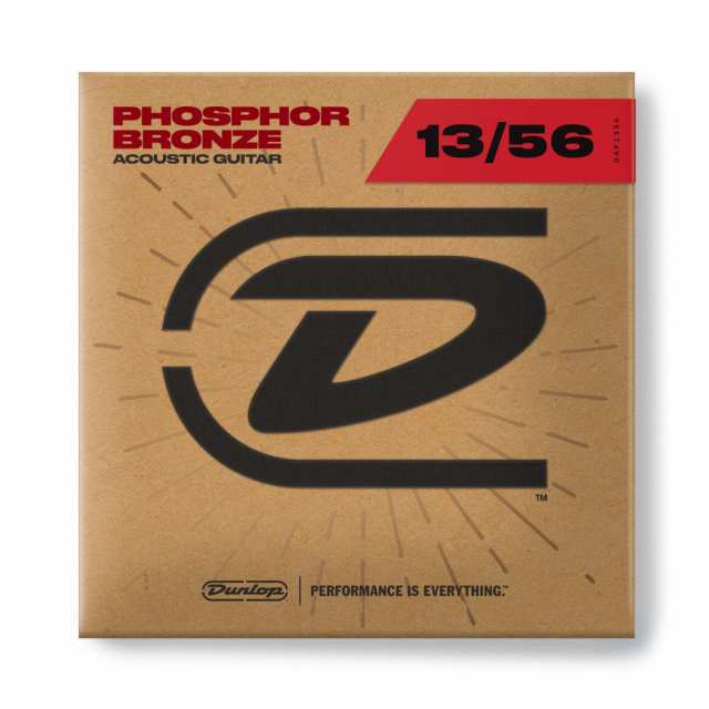 JIM DUNLOP PHOSPHOR BRONZE DAP1356 Medium アコースティックギター弦×6セット