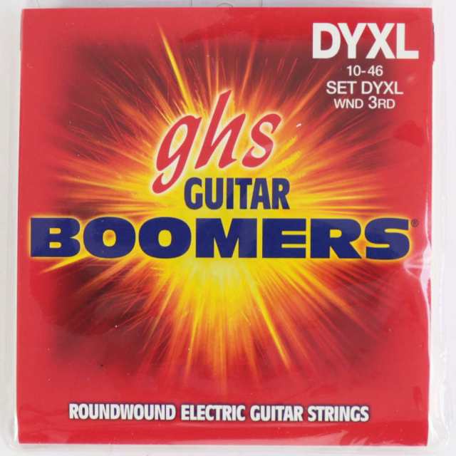 GHS DYXL Boomers WOUND 3RD EXTRA LIGHT 010-046 エレキギター弦×12セットの通販は