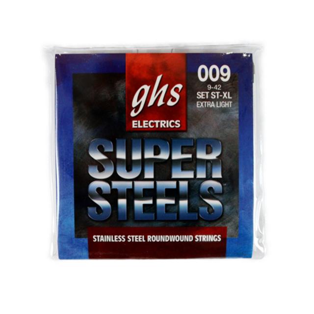 GHS ST-XL Super Steels EXTRA LIGHT 009-042 エレキギター弦×12セット 10,127円