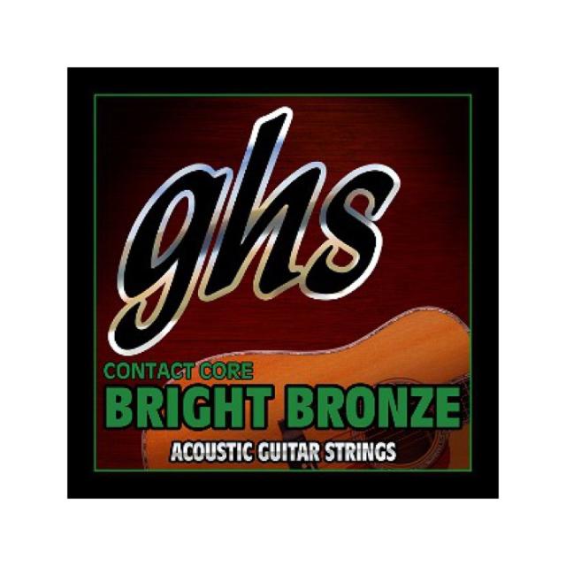 GHS CCBB40 ContactCore Bright Bronze MEDIUM 013-056 アコースティックギター弦×6セット