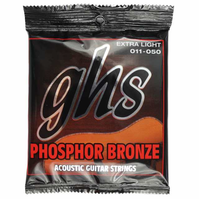 GHS S315 Phosphor Bronze EXTRA LIGHT 011-050 アコースティックギター弦×6セット