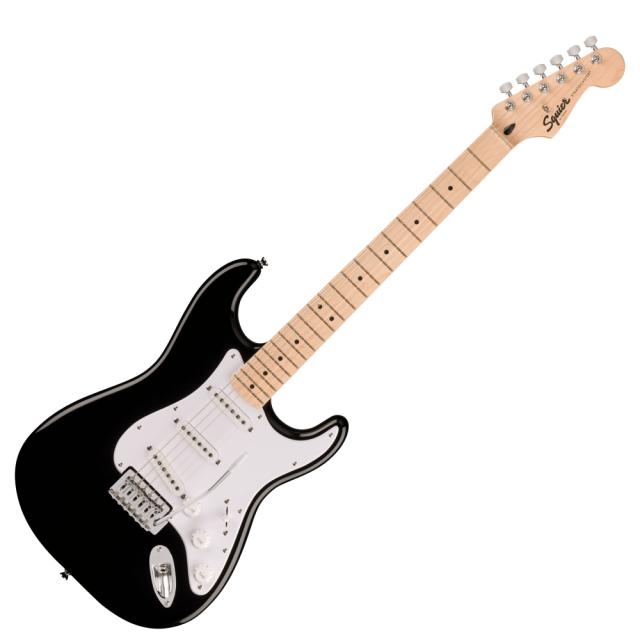 Squier Sonic Stratocaster MN BLK エレキギター ストラトキャスター VOXアンプ付き 入門11点 初心者セット_1
