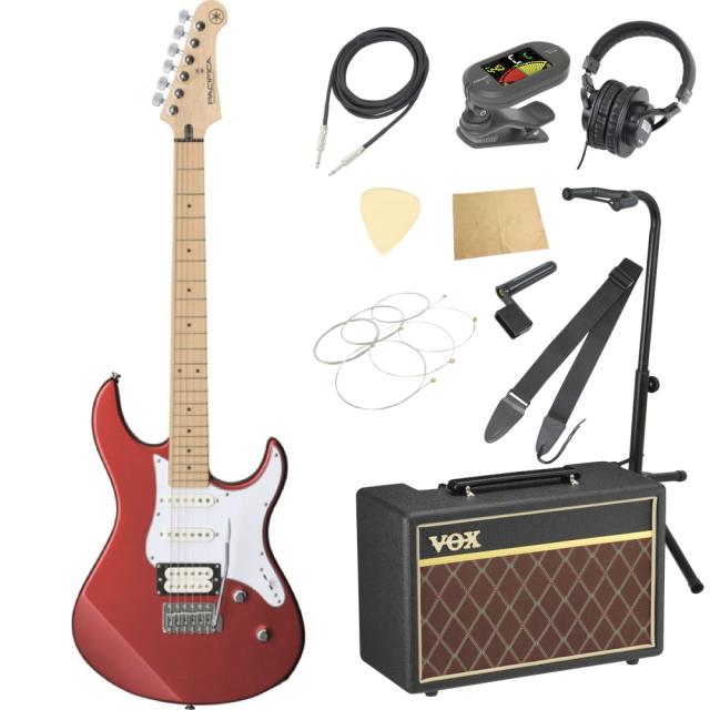 ヤマハ YAMAHA PACIFICA112VM RM パシフィカ VOXアンプ付き 入門11点 エレキギター初心者セットの通販は