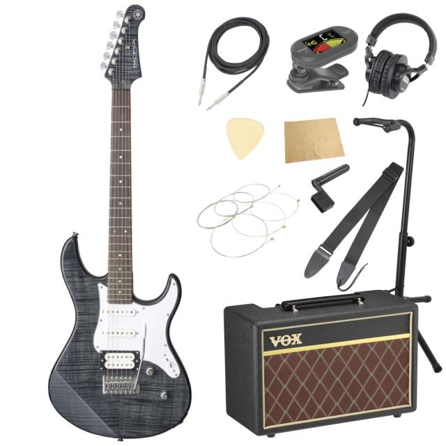 ヤマハ YAMAHA PACIFICA212VFM TBL パシフィカ VOXアンプ付き 入門11点 エレキギター初心者セット