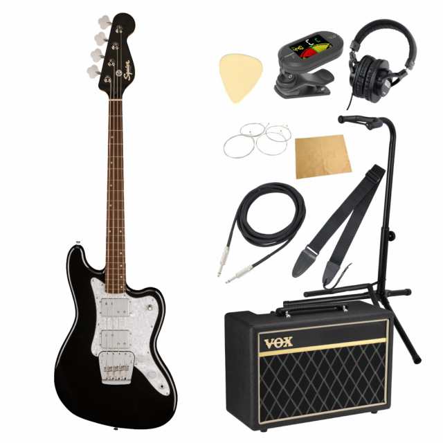Hofner C-Series ブラックエレキベース ギグバッグ付き