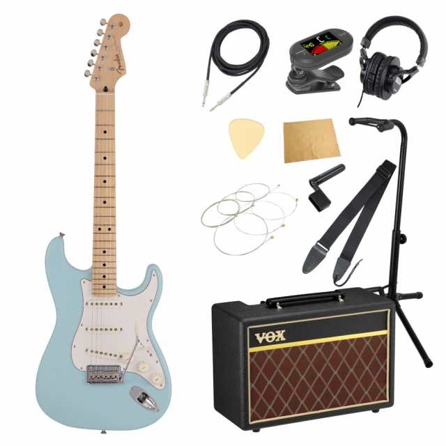 Fender Made in Japan Junior Collection Stratocaster MN SATIN DNB エレキギター  VOXアンプ付き 入門11点 初心者セットの通販はau PAY マーケット - chuya-online | au PAY マーケット－通販サイト