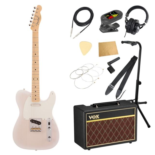 Fender フェンダー Made in Japan Traditional 50s Telecaster MN WBL エレキギター VOXアンプ付き 入門11点 初心者セット