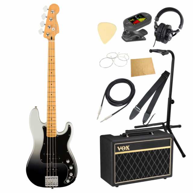 入門10点　VOXアンプ付き　chuya-online　初心者セットの通販はau　Plus　マーケット　SVS　PAY　Player　Fender　Precision　エレキベース　Bass　フェンダー　マーケット－通販サイト　au　PAY