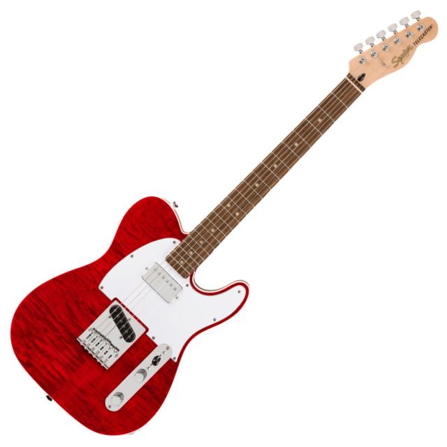 Squier スクワイヤー Affinity Series Telecaster FMT Crimson Red Transparent VOXアンプ付き 入門11点 初心者セット_1