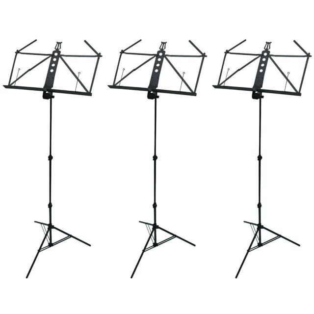 譜面台 軽量 Barclay MS-380A アルミ譜面台 アルミ製譜面台 × 3本セットの通販は 9,900円