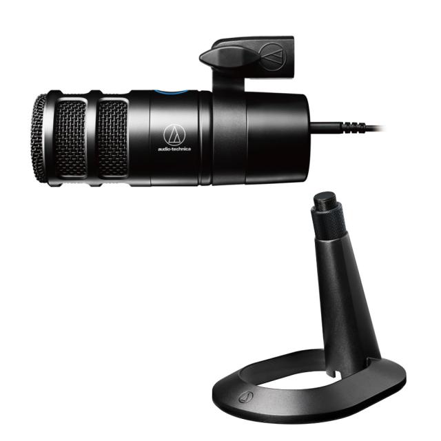AUDIO-TECHNICA オーディオテクニカ AT2040USB ハイパーカーディオイド ダイナミックマイク マイクスタンド 2点セットの通販は 25,080円