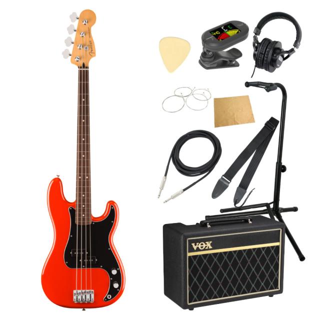 Fender フェンダー Player II Precision Bass RW CRR エレキベース VOXアンプ付き 入門10点 初心者セットの通販は