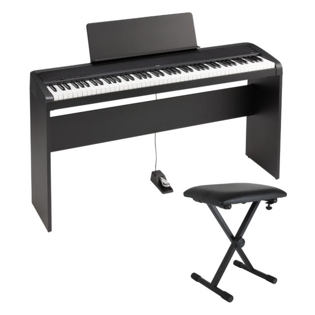 陰電子洋琴 KORG B2+ BK コルグ 88鍵盤楽器 純然たる照明ランプ 居敷き付き添い人仕かける