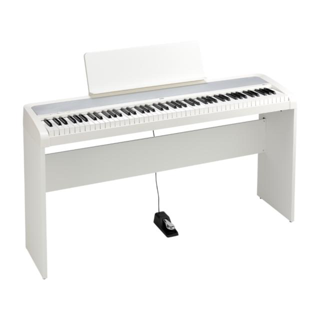 陰電子洋琴 KORG B2+ WH コルグ 88鍵盤楽器 純然たる照明ランプ仕かける