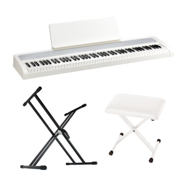 陰電子洋琴 KORG B2+ WH コルグ 88鍵盤楽器 X型照明ランプ 居敷き付き添い人仕かける
