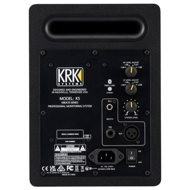 KRK SYSTEMS KREATE 5 STUDIO MONITOR K5 パワードモニタースピーカー×2本セット（ペア）_2