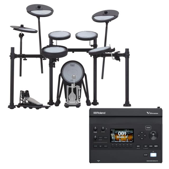 V-Drum ROLAND VQD106 V31音源モジュールセット Drum Kit 静粛性に特化したVドラムセット キャンペーンプライス