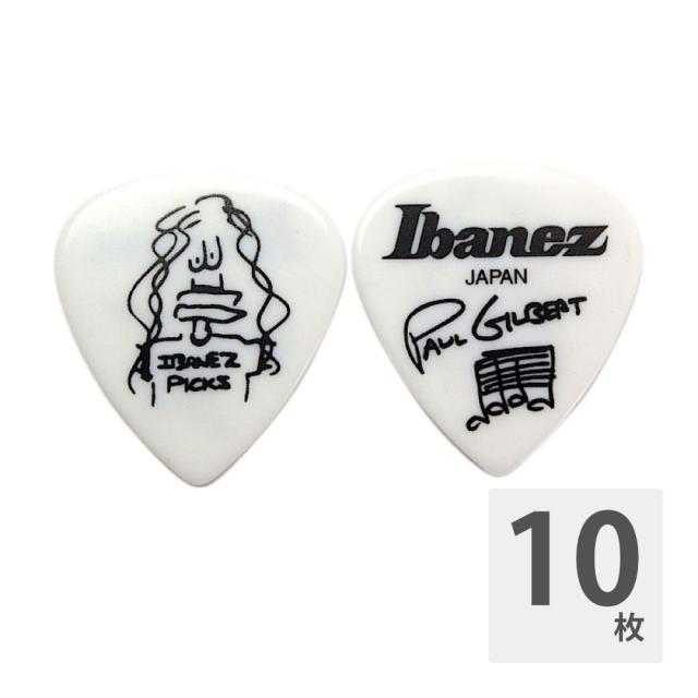 IBANEZ 1000PG-WH ポールギルバートピック ギターピック×10枚の