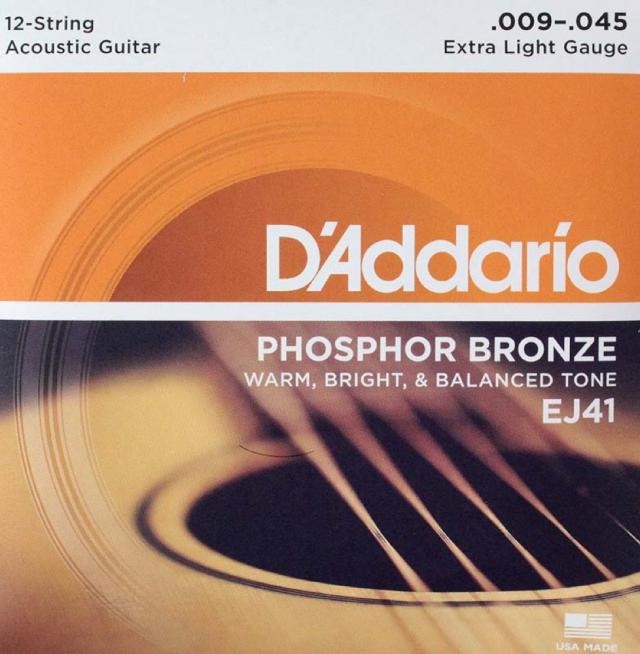 ダダリオ D’Addario EJ41/12-String×3SETの通販は 6,316円