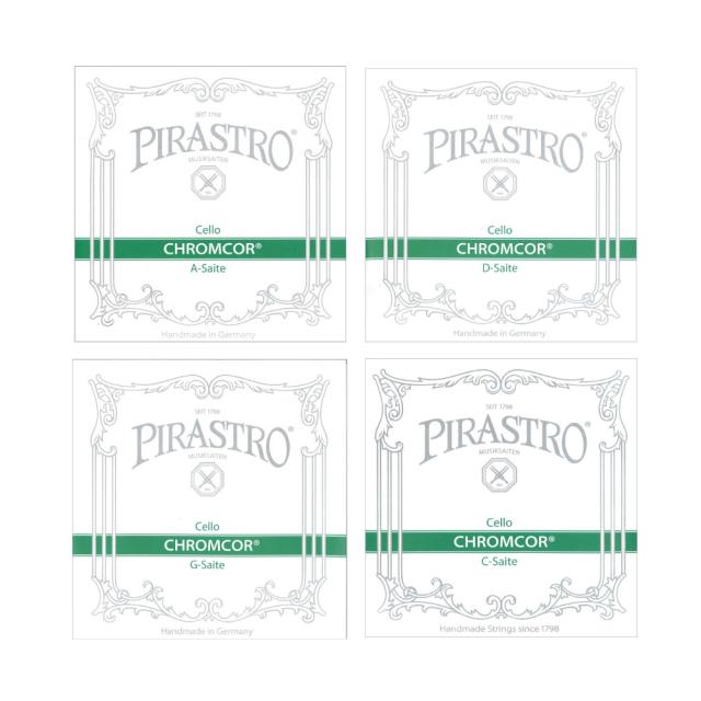 PIRASTRO Cello Chromcor チェロ弦セット クロムスチール
