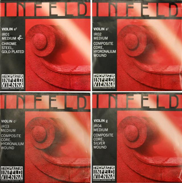 Thomastik Infeld RED はたご屋フェルト 赤 提琴弦仕かける