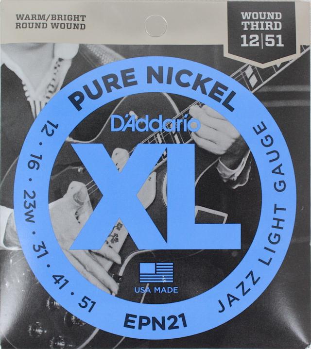 ダダリオ D’Addario EPN21 Jazz Light エレキギター弦×10SETの通販は