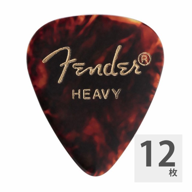 Fender 351 Shape Classic Picks Shell Heavy ピック×12枚 注目の