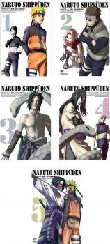 NARUTO ナルト 疾風伝 全5枚 遥かなる再会の章 1、2、3、4、5 中古DVD ...