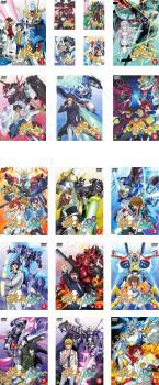 ガンダム ビルドファイターズ 全18枚 + トライ レンタル落ち