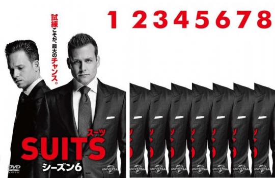 SUITS スーツ シーズン6 全8枚 第1話〜第16話 最終 中古DVD 全巻セット レンタル落ち