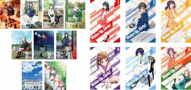 Wake Up Girls! 全15枚 TV版 全6巻 + 劇場版 七人