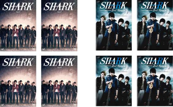 全巻セット【中古】DVD▼SHARK(8枚セット)シーズン1 全4巻 + シーズン2 全4巻▽レンタル落ち SHARK 全8枚 シーズン1 全4巻 + シーズン2 レンタル落ち 全巻