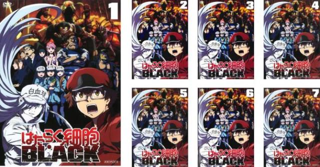 はたらく細胞 BLACK DVD 全巻セット レンタル DVD はたらく細胞 BLACK
