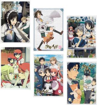 全巻セット【中古】DVD▼少年メイド(6枚セット)第1話～第12話 最終 レンタル落ち 少年メイド 全6枚 第1話〜第12話 最終 中古DVD 全巻セット