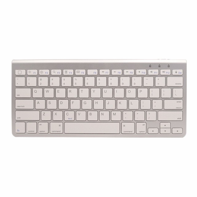 超薄型 ワイヤレスキーボード Bluetooth 3 0 Ios Macタイプ スタンド