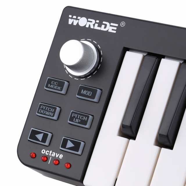 Worlde Easycontrol 12 Usb ドラムパッド Midi コントローラーの通販は