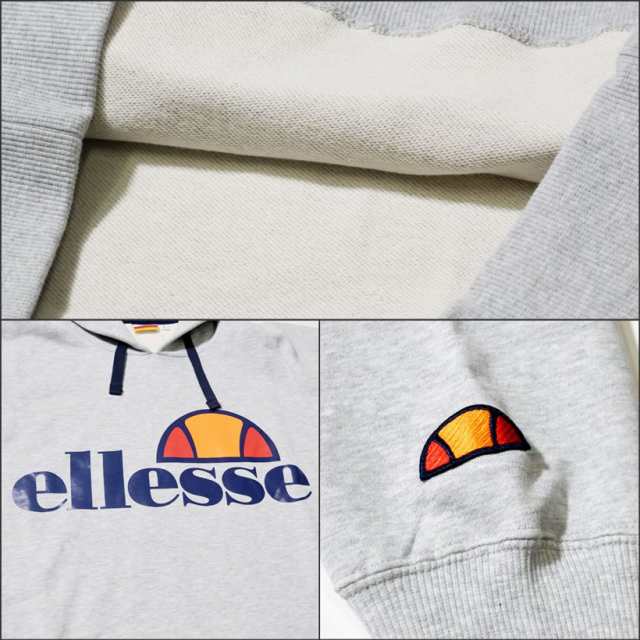 ELLESSE エレッセ パーカー メンズ ヘリテージスウェットフーディ