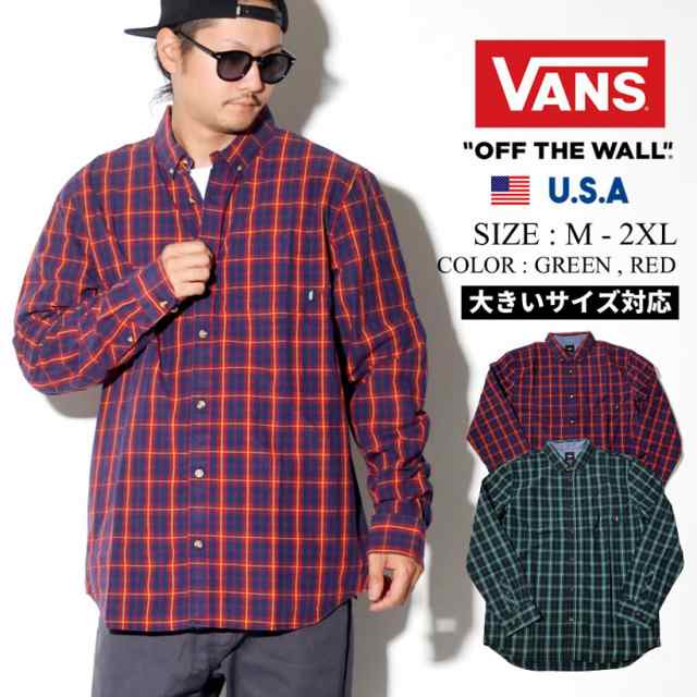 Vans バンズ チャックシャツ メンズ 大きいサイズ 長袖シャツ スケーター スケボー ストリート系 ファッション Vn0a455q 服の通販はau Pay マーケット 7000円以上で送料無料 Djドリームス