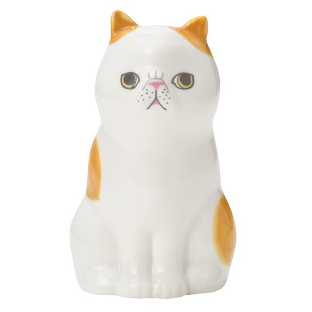 花瓶 一輪挿し 陶器 フラワーベース ペンスタンド 猫 ネコ 猫雑貨 小物 
